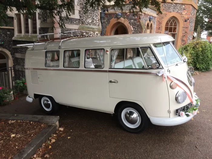 Beautiful day with 'Esme' Camper-van at the lovely Whitstable Castle 13th October 2019