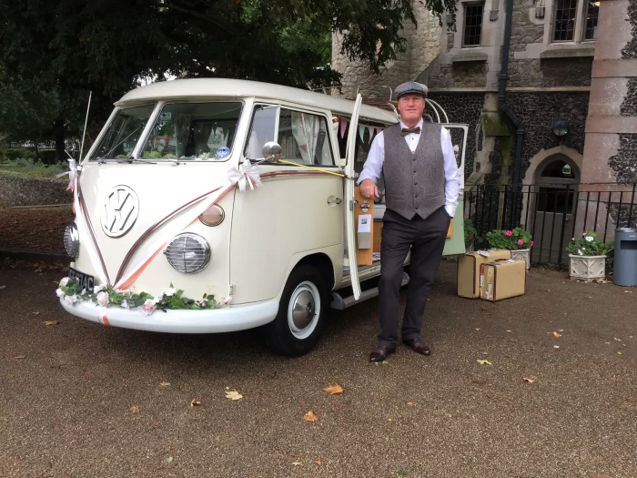 Beautiful day with 'Esme' Camper-van at the lovely Whitstable Castle 13th October 2019