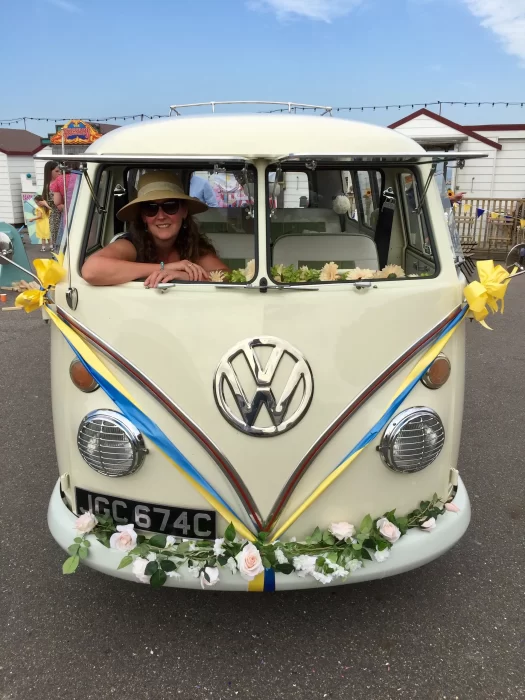 Lovely Beverly in 'Esme' Camper-van